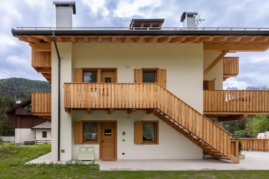 Incantevole Appar Chalet Nuovo Borca di Cadore Exterior foto