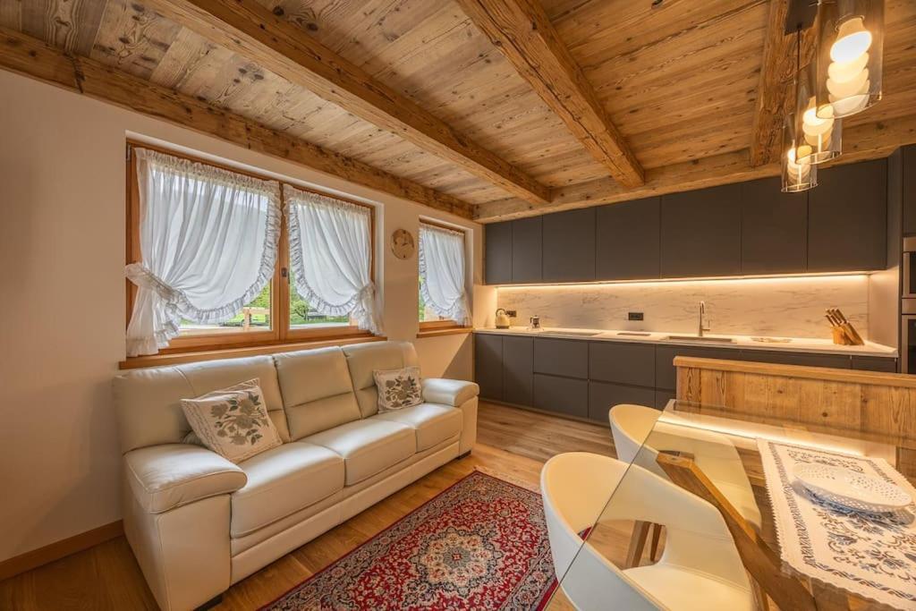 Incantevole Appar Chalet Nuovo Borca di Cadore Exterior foto